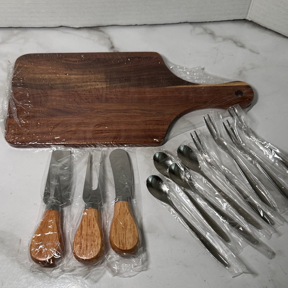 New Mini Charcuterie Board Set with Tools.